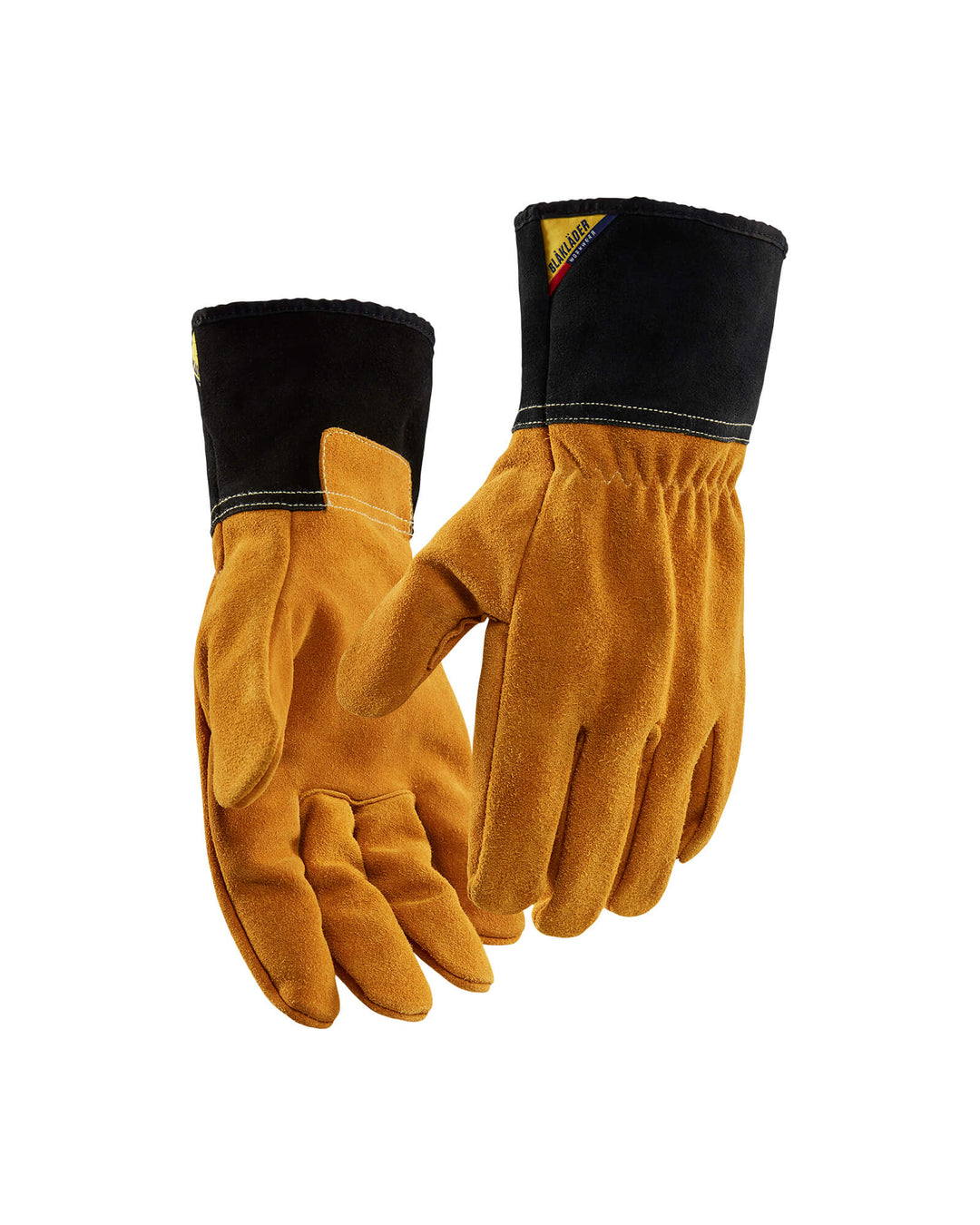 Blaklader 28401461 Heat Protection Gloves Brown/Dark Grey Main #colour_brown-dark-grey