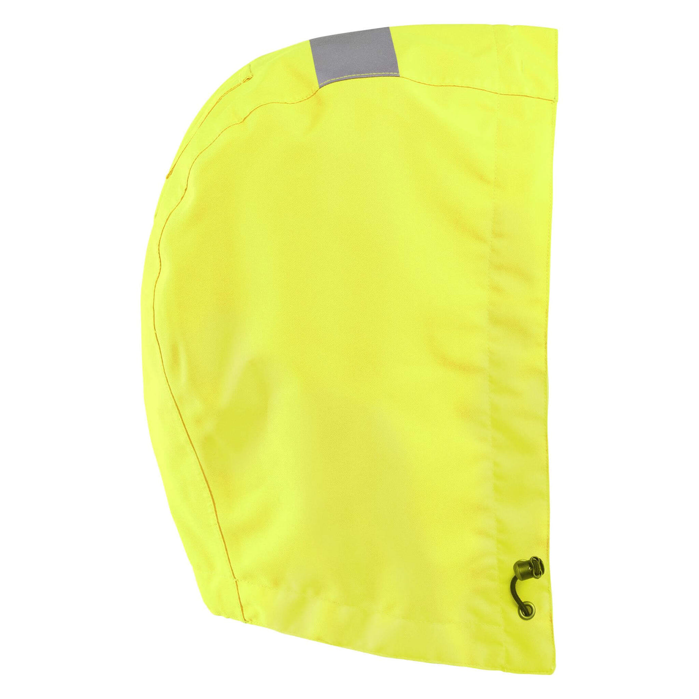 Blaklader 21751977 Hi-Vis Breathable Waterproof Helmet Hood Hi-Vis Yellow Right #colour_hi-vis-yellow