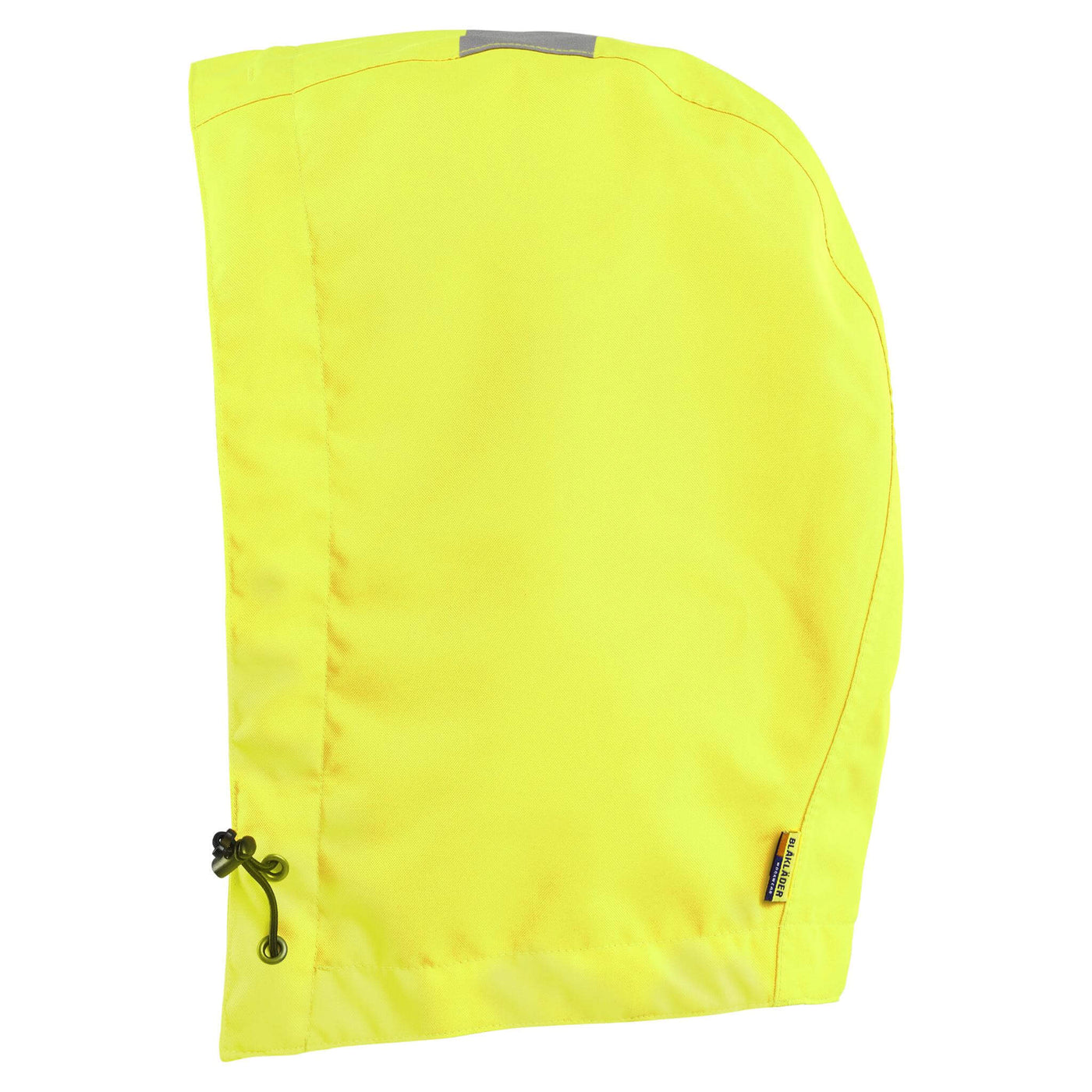 Blaklader 21751977 Hi-Vis Breathable Waterproof Helmet Hood Hi-Vis Yellow Left #colour_hi-vis-yellow