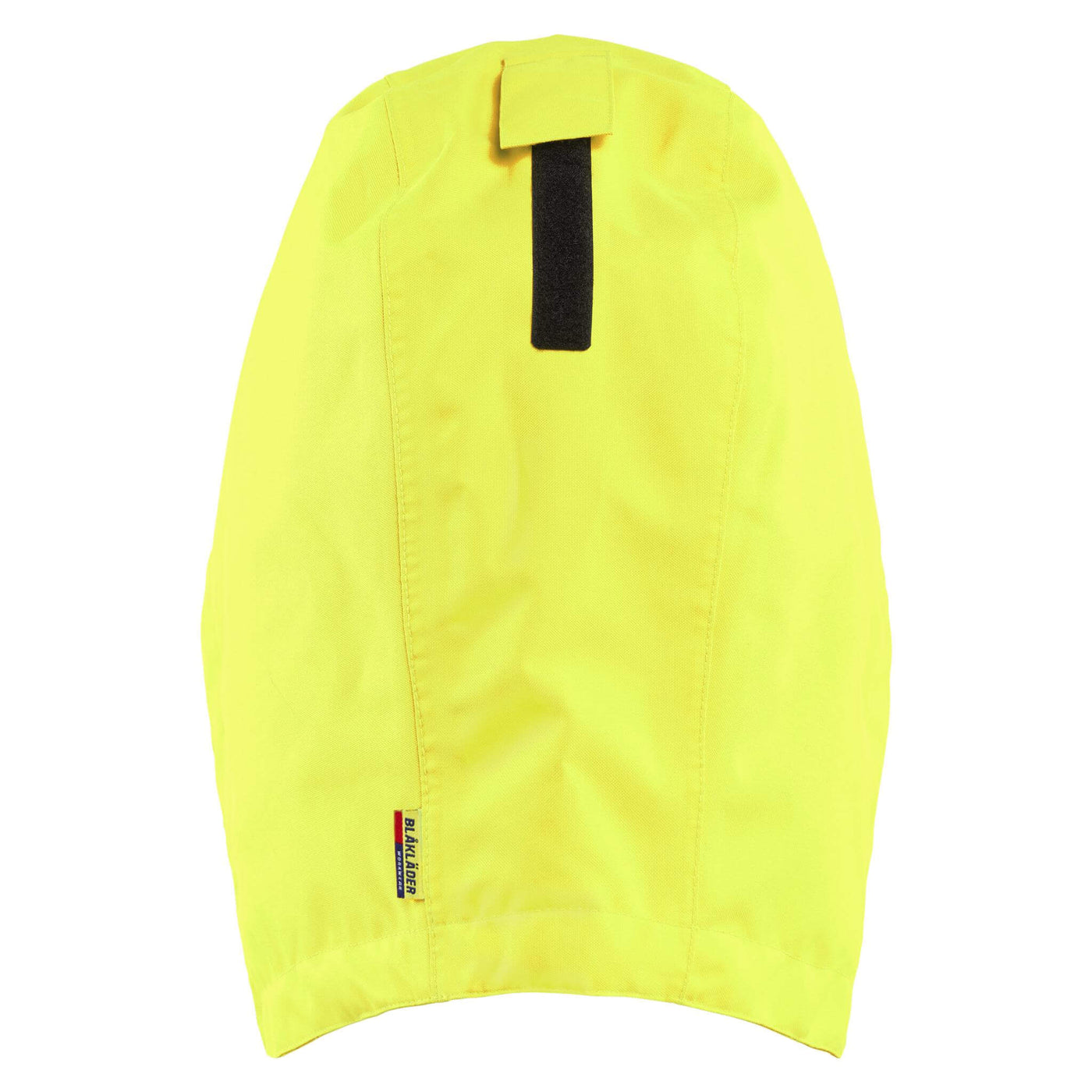 Blaklader 21751977 Hi-Vis Breathable Waterproof Helmet Hood Hi-Vis Yellow Rear #colour_hi-vis-yellow