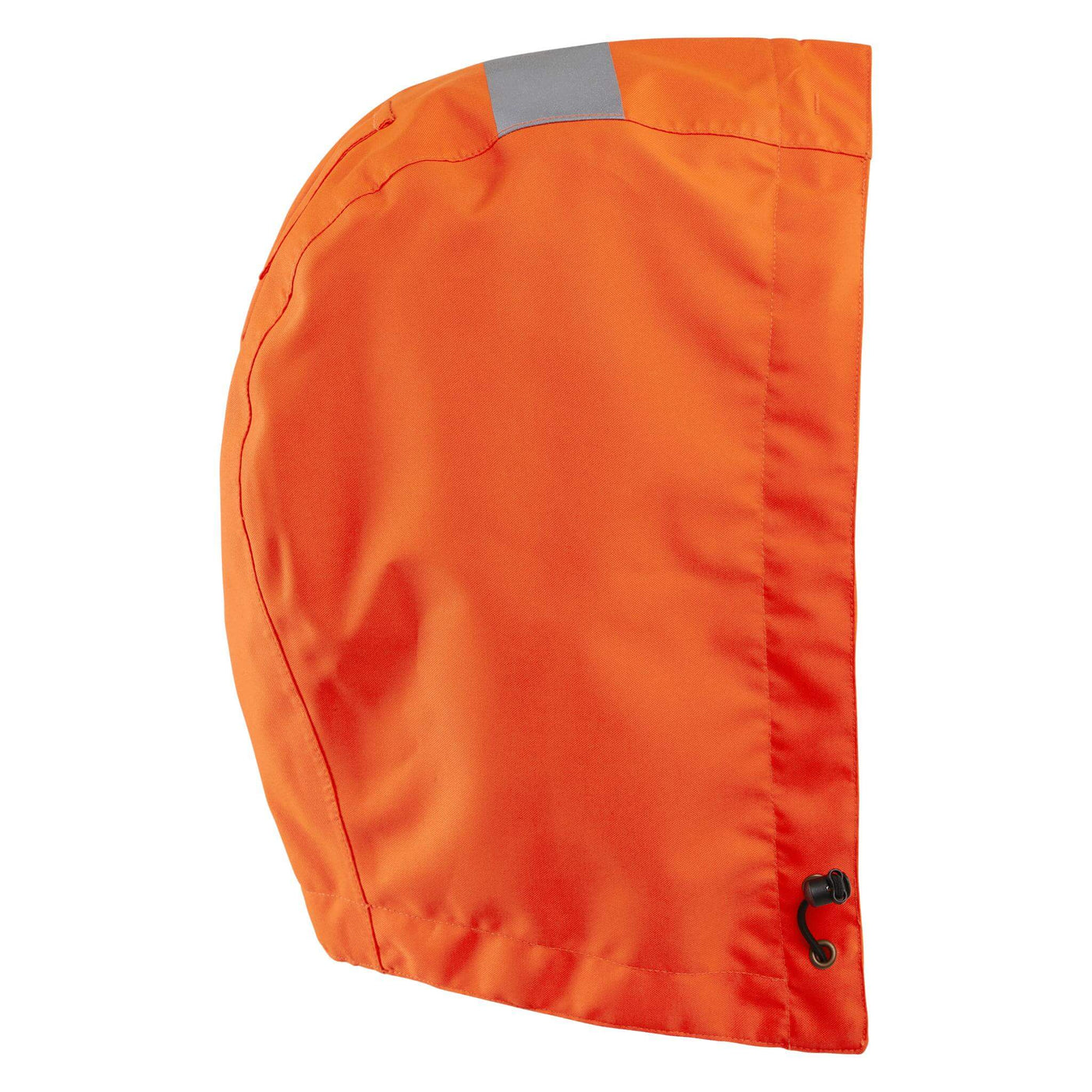 Blaklader 21751977 Hi-Vis Breathable Waterproof Helmet Hood Orange Right #colour_orange