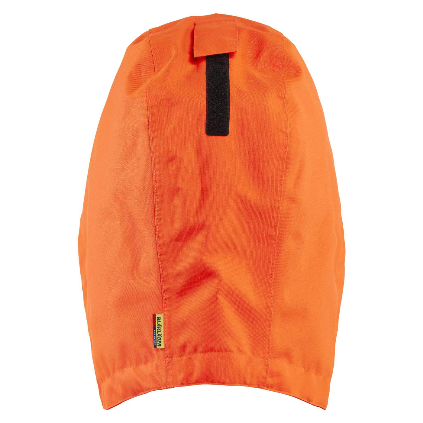 Blaklader 21751977 Hi-Vis Breathable Waterproof Helmet Hood Orange Rear #colour_orange