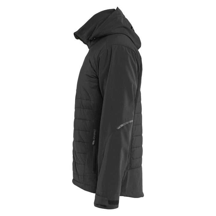 Blaklader 47432513 Hybrid Jacket Black/Black Left #colour_black-black