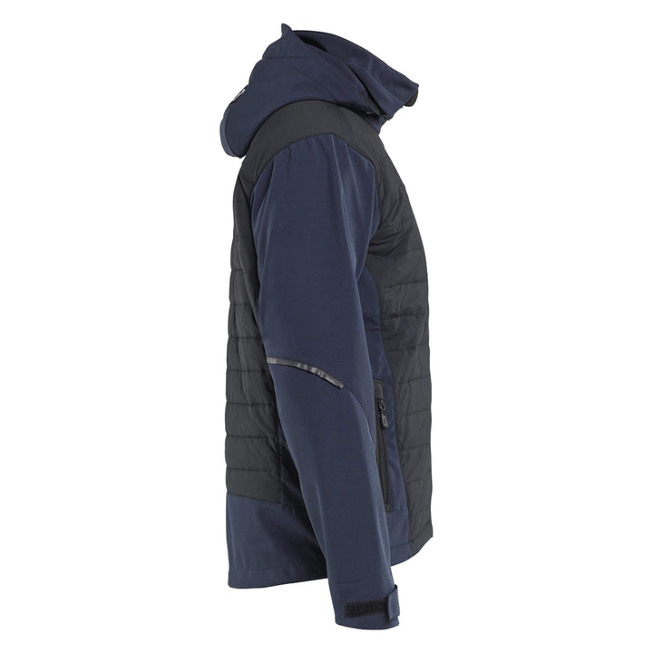Blaklader 47432513 Hybrid Jacket Dark Navy Blue/Black Right #colour_dark-navy-blue-black