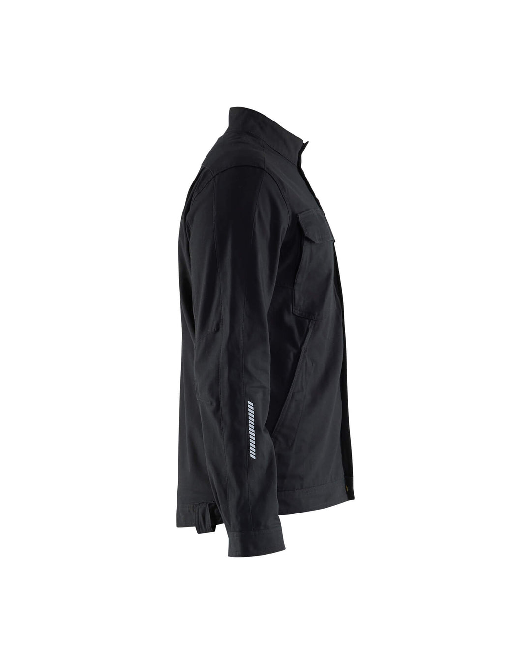 Blaklader 44661344 Industry Jacket Stretch Black Left #colour_black