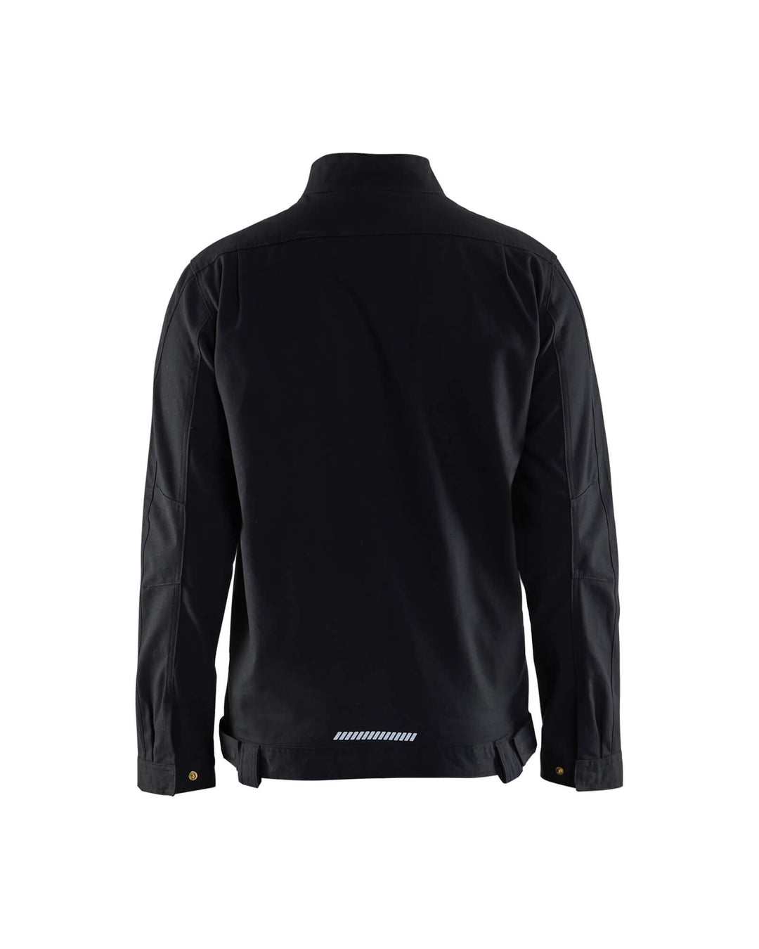 Blaklader 44661344 Industry Jacket Stretch Black Rear #colour_black