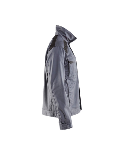 Blaklader 40541800 Industry Work Jacket Grey/Black Right #colour_grey-black