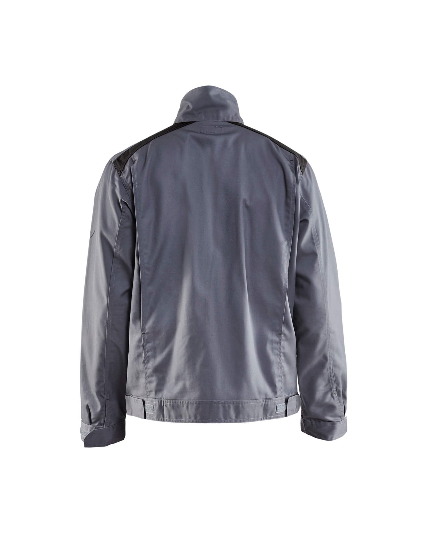 Blaklader 40541800 Industry Work Jacket Grey/Black Rear #colour_grey-black