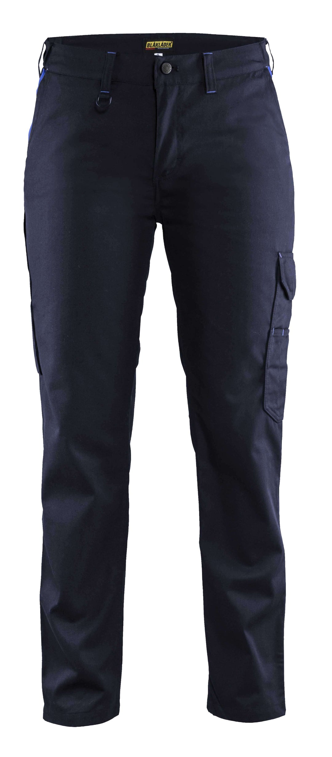 Blaklader 71041800 Industry Work Trousers Navy Blue/Cornflower Blue Main #colour_navy-blue-cornflower-blue