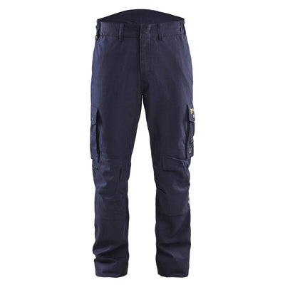 Blaklader 14171512 Inherent FR Trousers Metal Free Navy Blue Main #colour_navy-blue