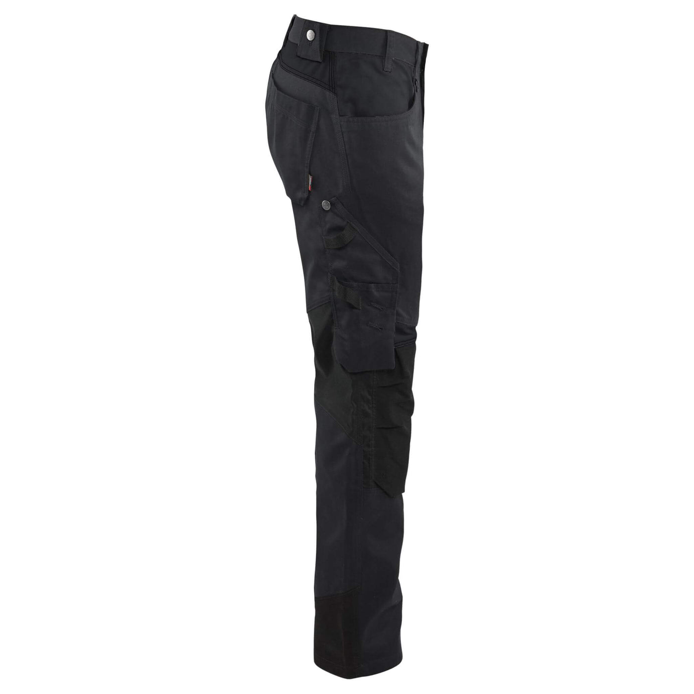 Blaklader 15561310 Kneepad Trousers Without Holster Pockets Black Right #colour_black