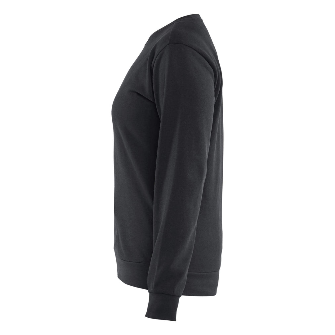 Blaklader 34051158 Ladies Crew Neck Sweatshirt Black Left #colour_black