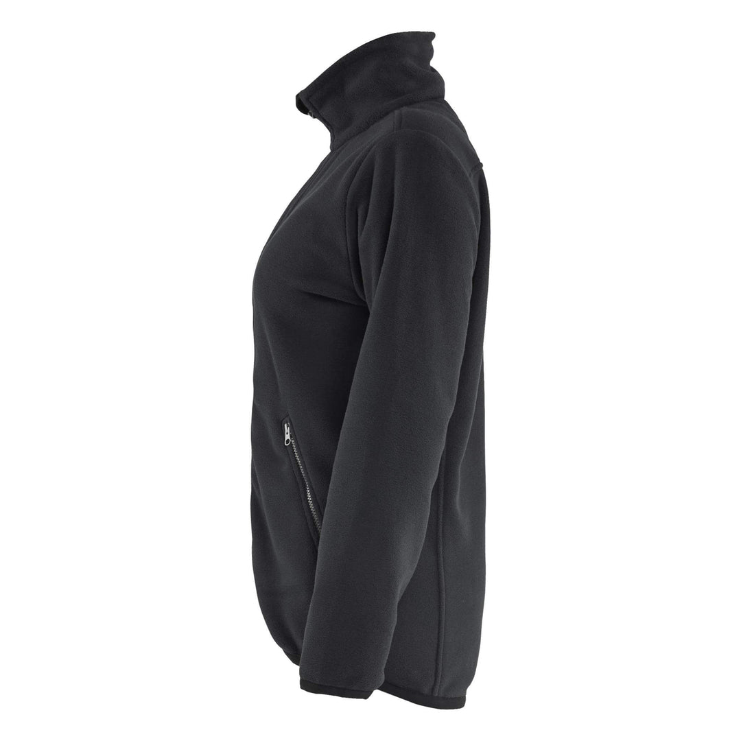 Blaklader 47442510 Ladies Fleece Jacket Black Left #colour_black