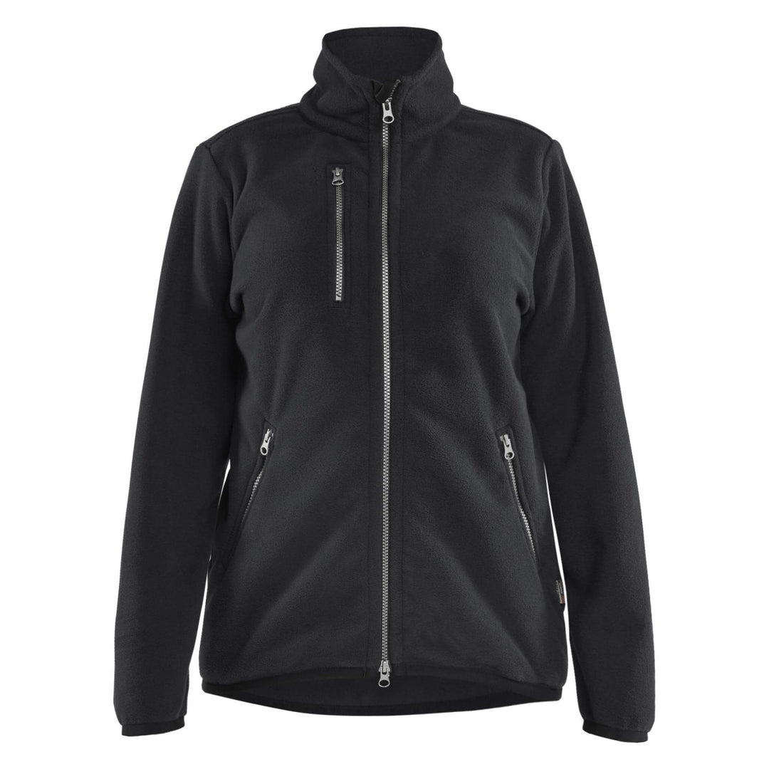 Blaklader 47442510 Ladies Fleece Jacket Black Main #colour_black
