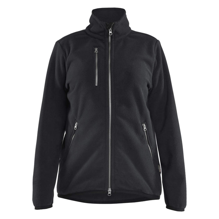 Blaklader 47442510 Ladies Fleece Jacket Black Main #colour_black