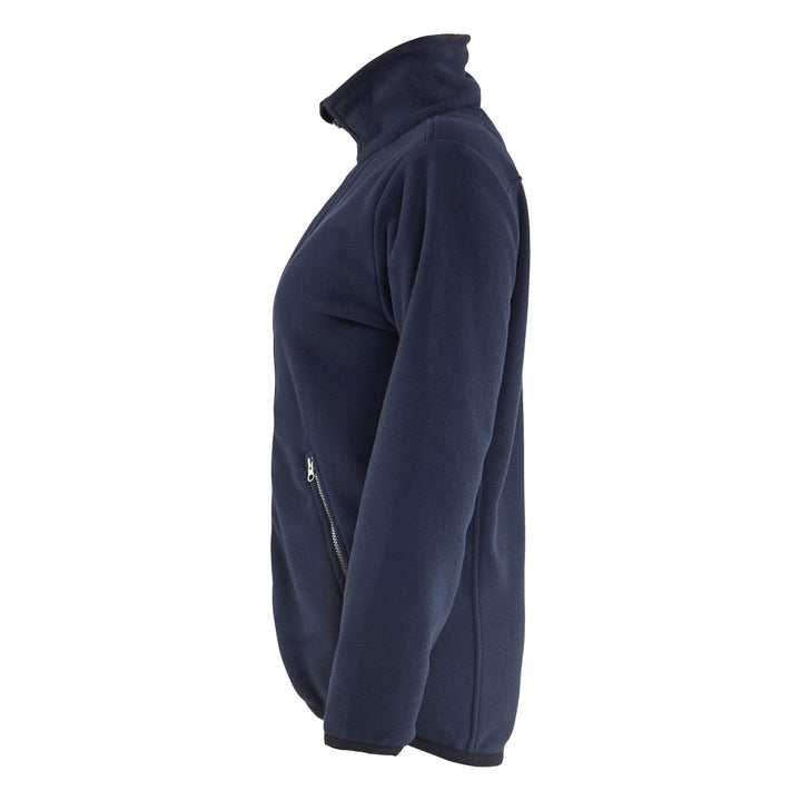 Blaklader 47442510 Ladies Fleece Jacket Navy Blue Left #colour_navy-blue