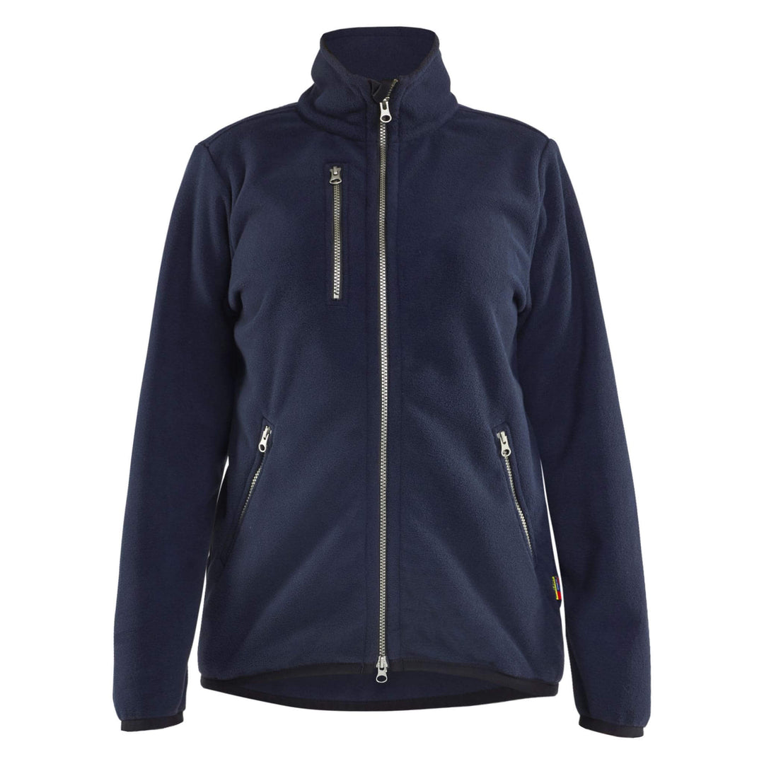 Blaklader 47442510 Ladies Fleece Jacket Navy Blue Main #colour_navy-blue