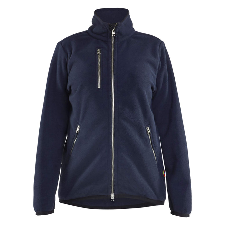 Blaklader 47442510 Ladies Fleece Jacket Navy Blue Main #colour_navy-blue