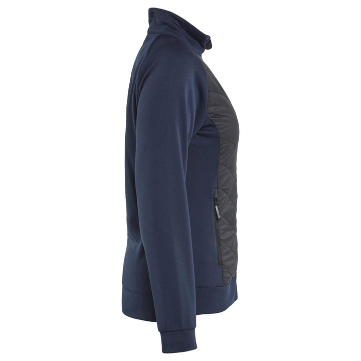 Blaklader 34192526 Ladies Hybrid Zip Sweatshirt Jacket Dark Navy Blue/Black Right #colour_dark-navy-blue-black