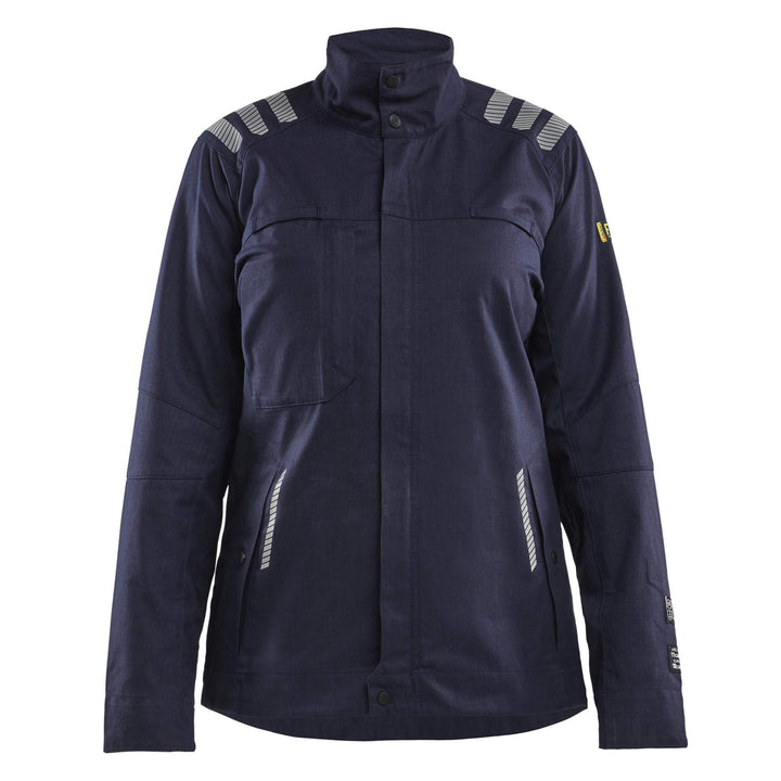 Blaklader 40701512 Ladies Inherent Flame Retardant Jacket Navy Blue Main #colour_navy-blue
