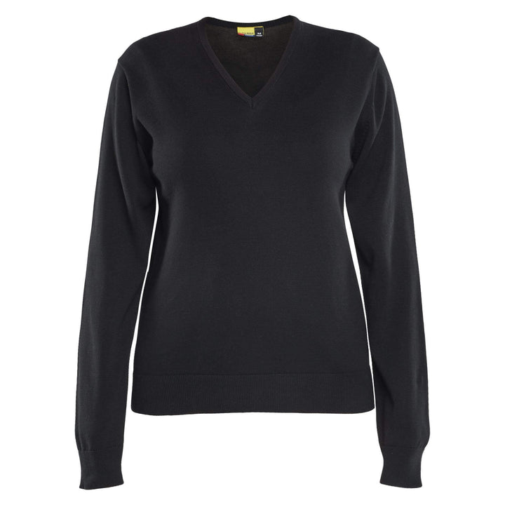 Blaklader 35912122 Ladies Knitted Pullover Black Main #colour_black
