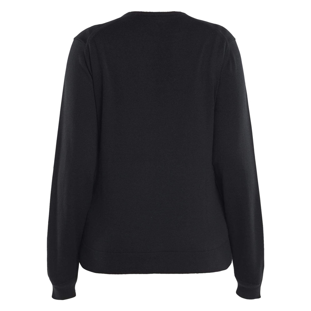 Blaklader 35912122 Ladies Knitted Pullover Black Rear #colour_black