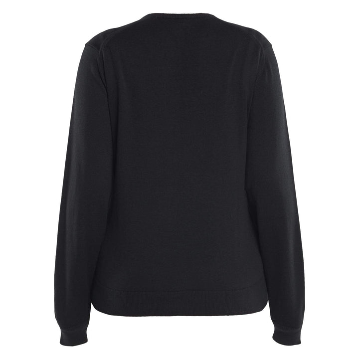 Blaklader 35912122 Ladies Knitted Pullover Black Rear #colour_black