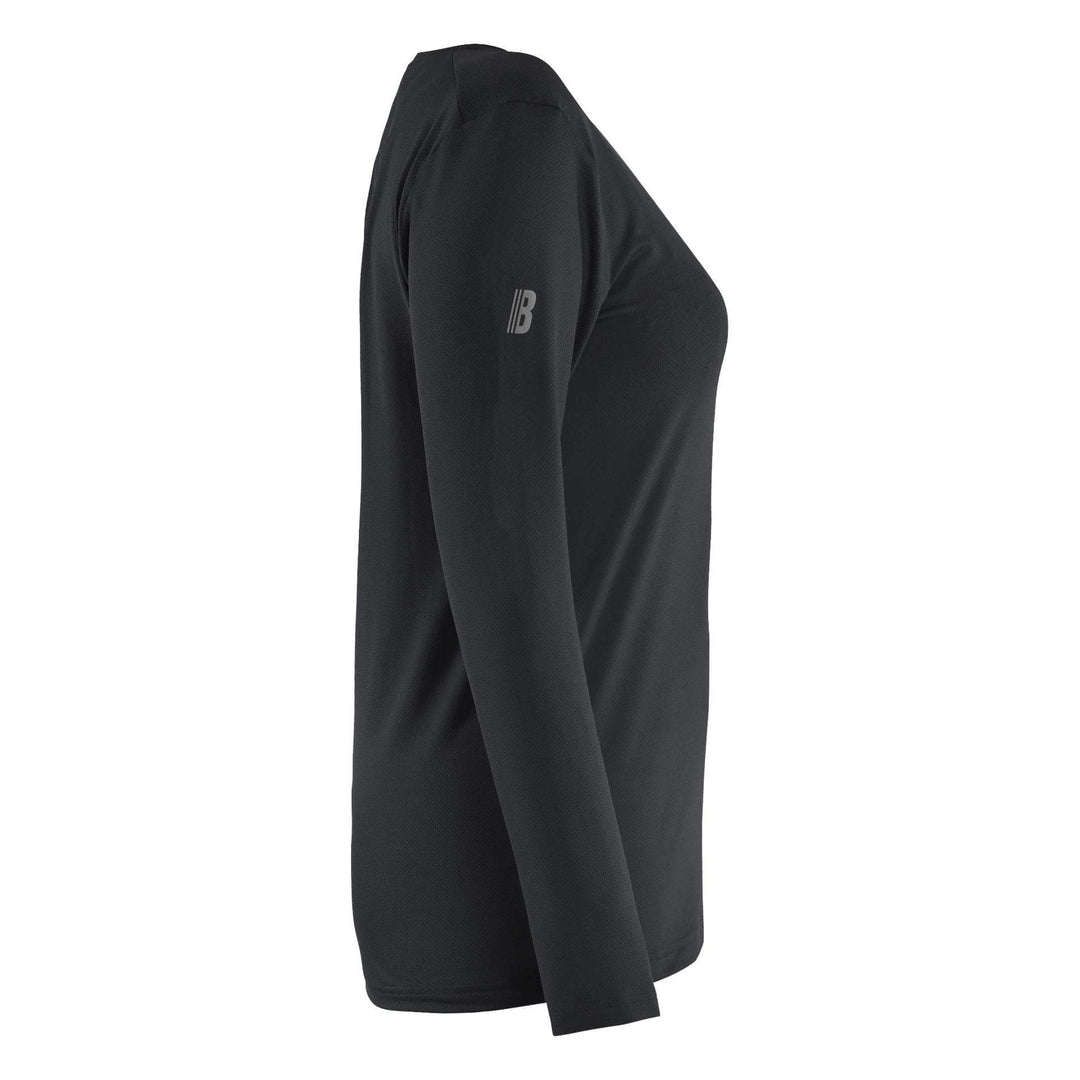 Blaklader 34271126 Ladies UV-Protect Long-Sleeve Lightweight Function T-Shirt Black Right #colour_black