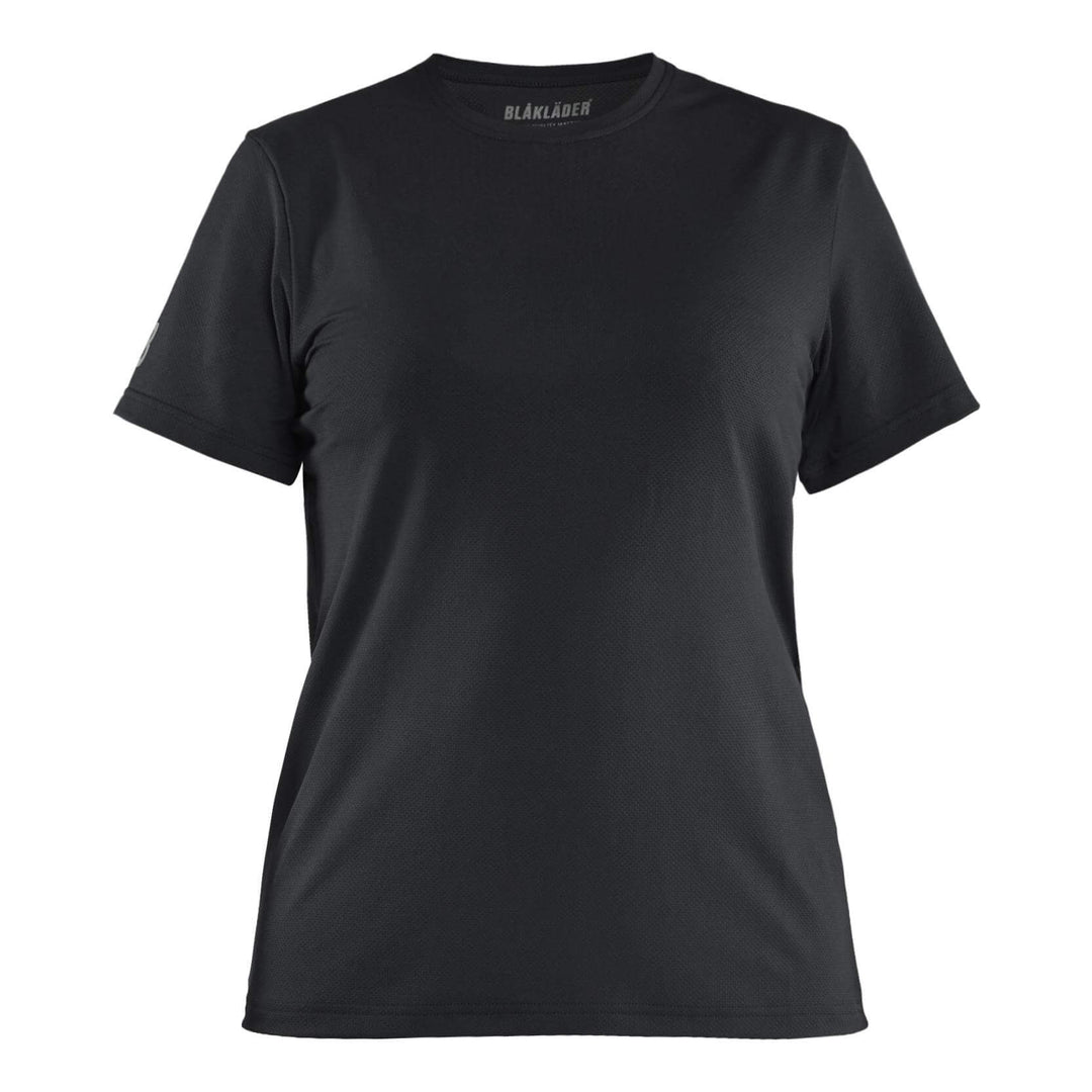 Blaklader 34261126 Ladies UV-protect Lightweight Function T-Shirt Black Main #colour_black