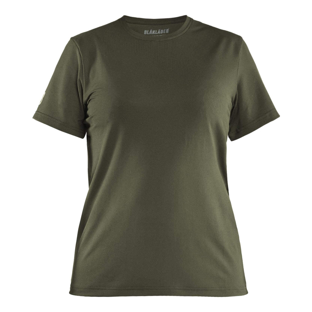 Blaklader 34261126 Ladies UV-protect Lightweight Function T-Shirt Forest Night Main #colour_forest-night