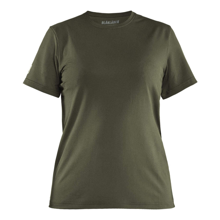 Blaklader 34261126 Ladies UV-protect Lightweight Function T-Shirt Forest Night Main #colour_forest-night