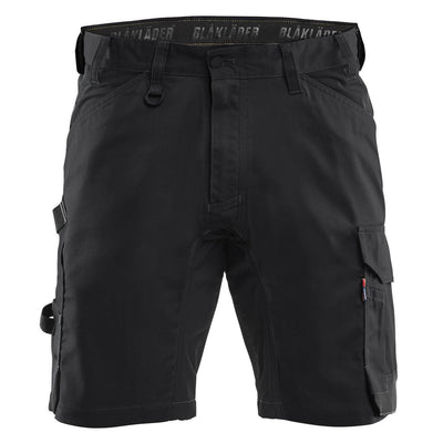 Blaklader 17531832 Lightweight Craftsman Stretch Shorts Black Main #colour_black