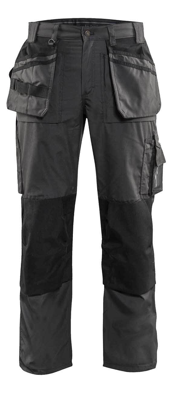 Blaklader 15251845 Lightweight Craftsman Trousers Dark Grey/Black Main #colour_dark-grey-black