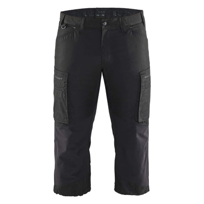 Blaklader 14291845 Lightweight Durable Pirate Trousers With Stretch Black Main #colour_black