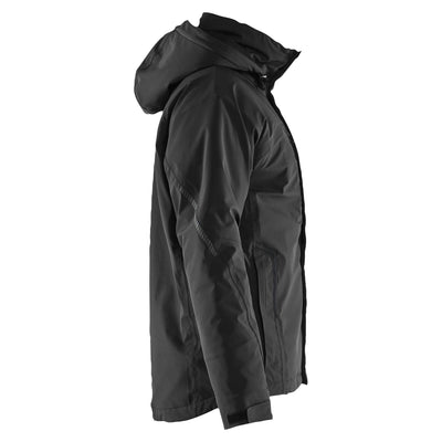 Blaklader 44841917 Lightweight Lined Stretch Winter Jacket Black/Black Right #colour_black-black