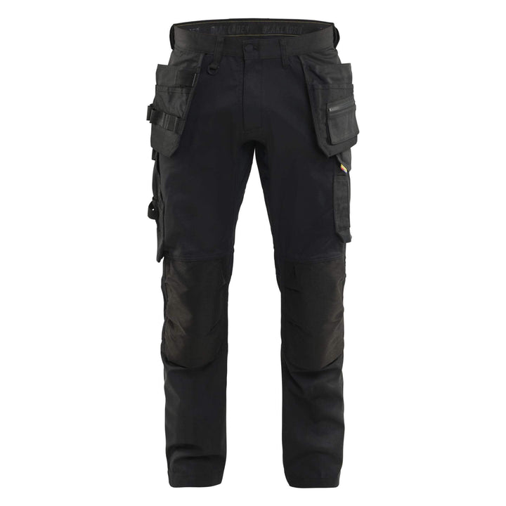 Blaklader 17501832 Lightweight Stretch Craftsman Trousers Black Main 
