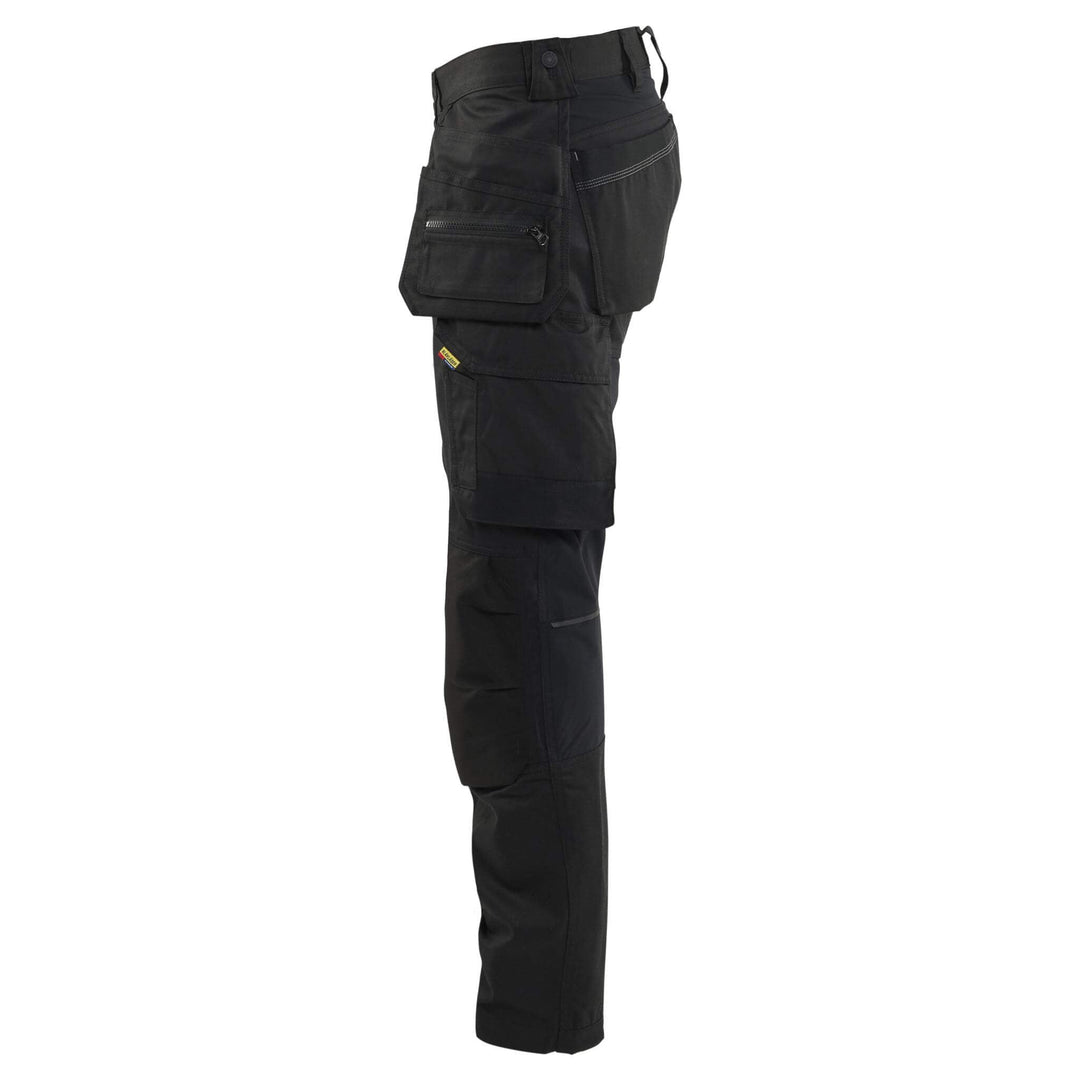 Blaklader 17501832 Lightweight Stretch Craftsman Trousers Black Left 