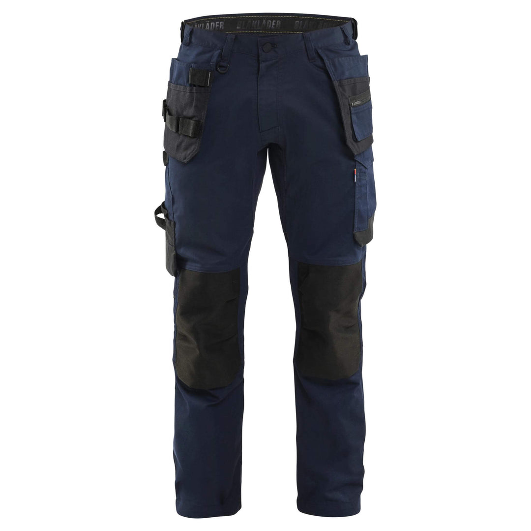 Blaklader 17501832 Lightweight Stretch Craftsman Trousers Dark Navy Blue Main 