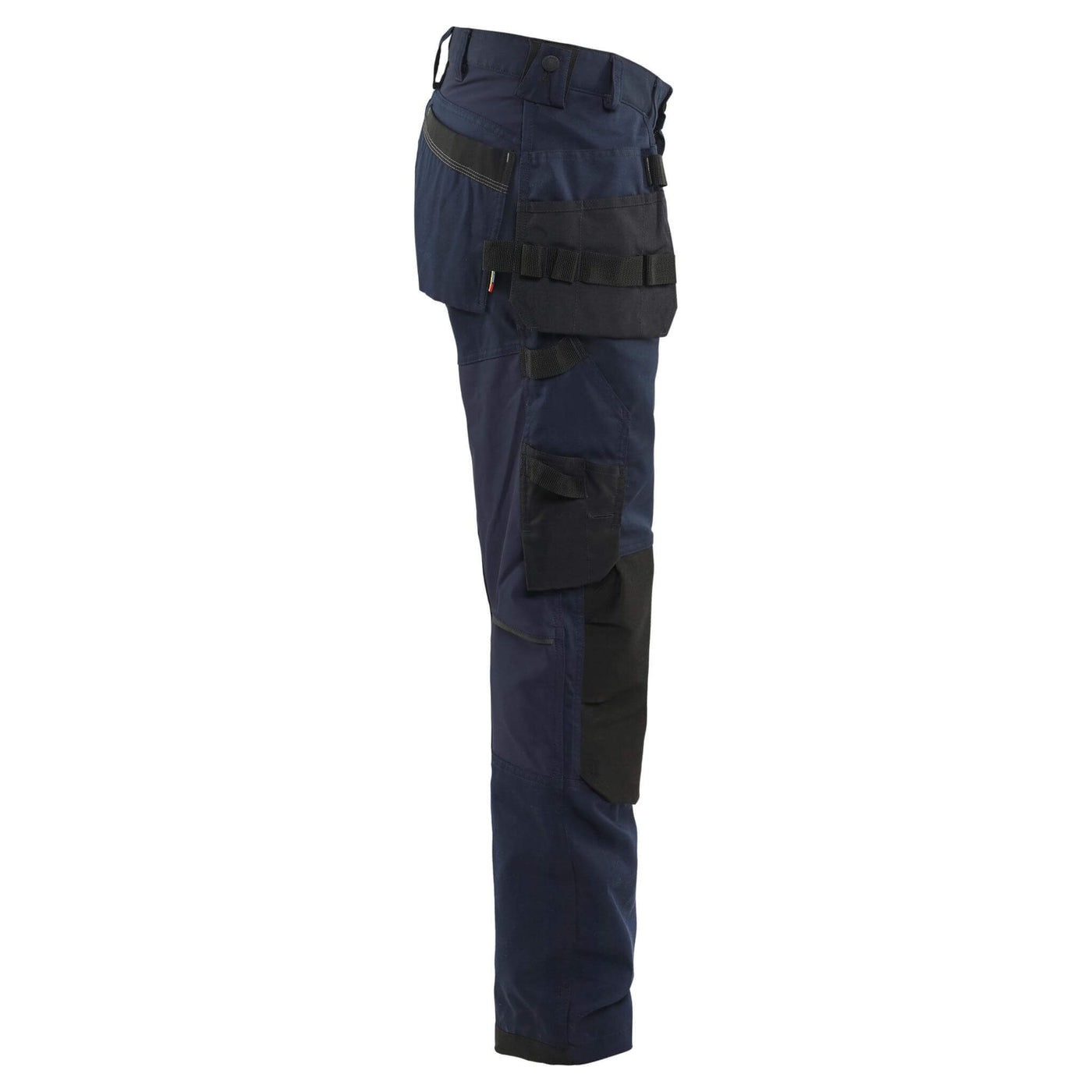 Blaklader 17501832 Lightweight Stretch Craftsman Trousers Dark Navy Blue Right #colour_dark-navy-blue