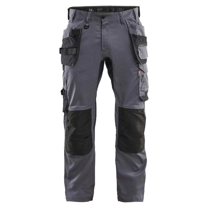 Blaklader 17501832 Lightweight Stretch Craftsman Trousers Mid Grey Main 