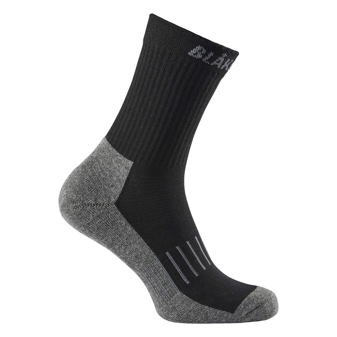 Blaklader 25071088 Quality Cotton Socks 3-Pack Black/Dark Grey Main #colour_black-dark-grey