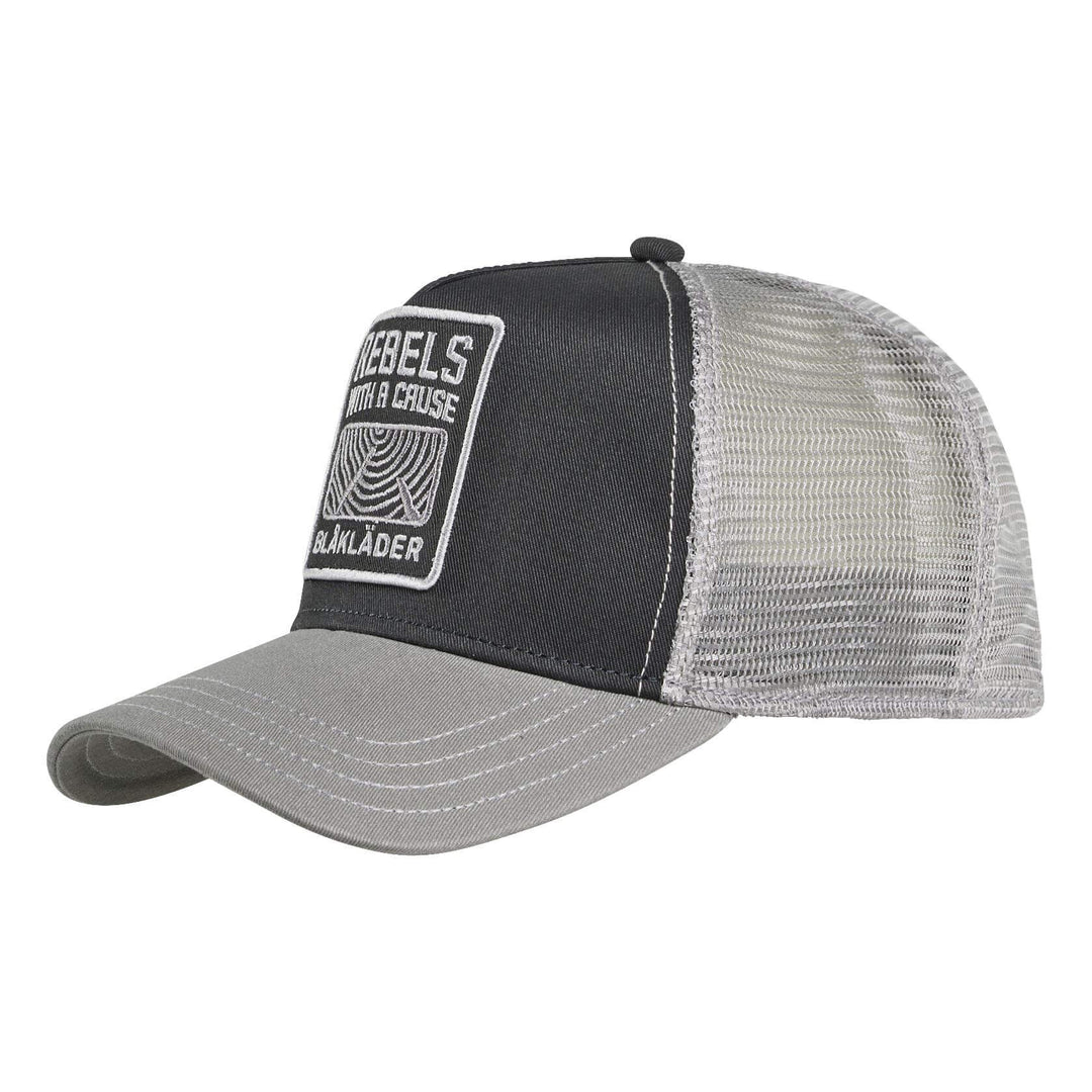 Blaklader 92130000 Rebels With A Cause Embroidered Cap Dark Grey Main #colour_dark-grey