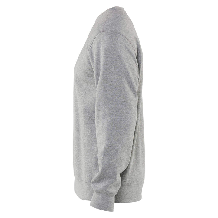 Blaklader 33641157 Round Neck College Jersey Sweatshirt Grey Melange Left #colour_grey-melange