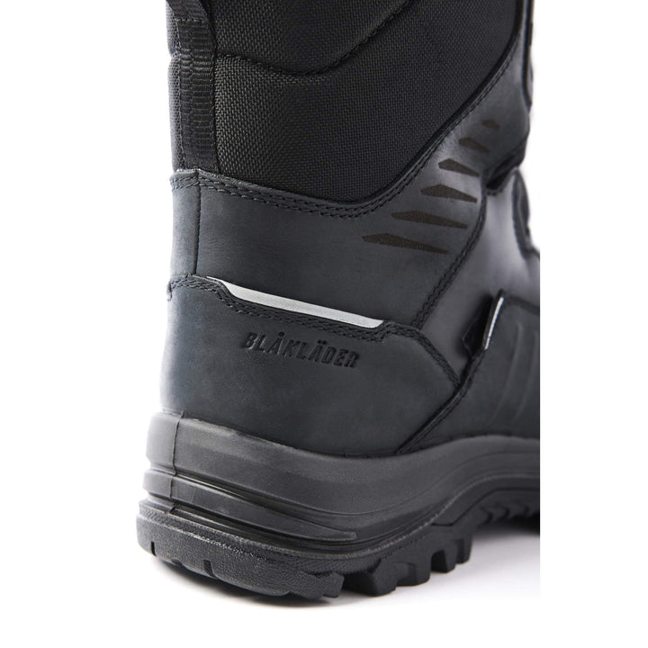 Blaklader 24930000 STORM S7S Waterproof Winter Composite Toe Cap Safety Boots Black/Black Detail 3 #colour_black-black