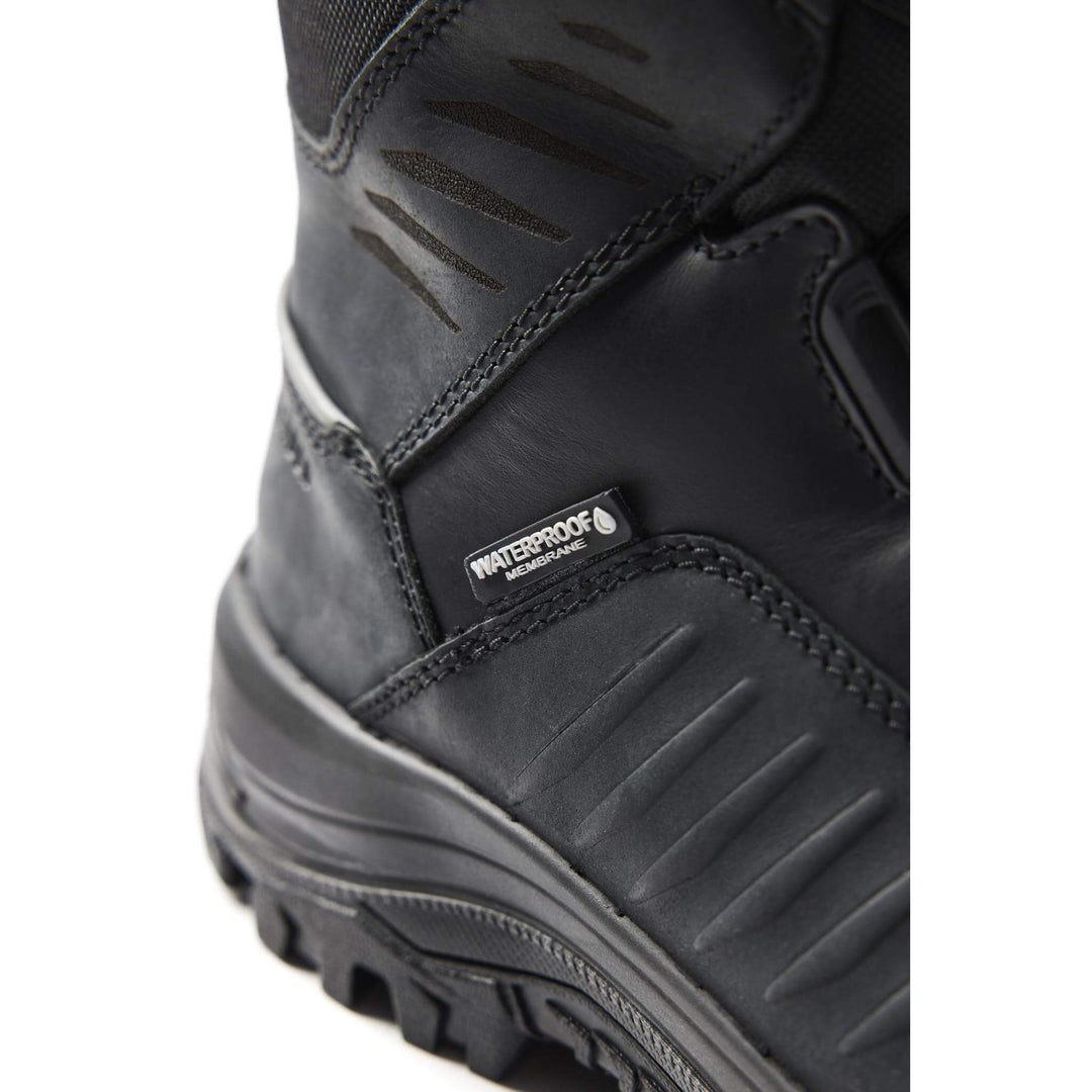 Blaklader 24930000 STORM S7S Waterproof Winter Composite Toe Cap Safety Boots Black/Black Detail 1 #colour_black-black