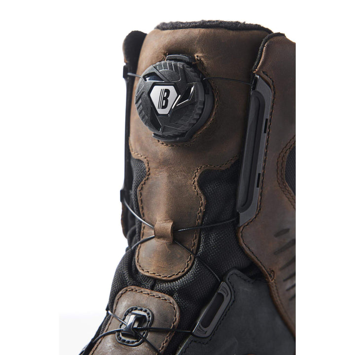 Blaklader 24930000 STORM S7S Waterproof Winter Composite Toe Cap Safety Boots Brown/Black Detail 2 #colour_brown-black