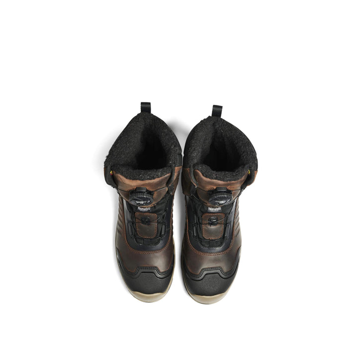 Blaklader 24930000 STORM S7S Waterproof Winter Composite Toe Cap Safety Boots Brown/Black Additional 1 #colour_brown-black