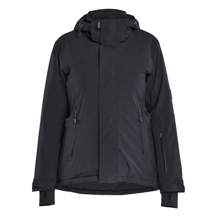 Blaklader 47071917 STRIKER Ladies Stretch Insulated Waterproof Winter Jacket Black Main #colour_black