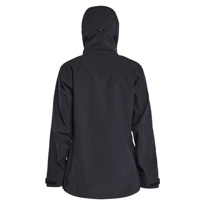 Blaklader 47081916 STRIKER Ladies Waterproof Hooded Stretch Shell Jacket Black Additional 1 #colour_black