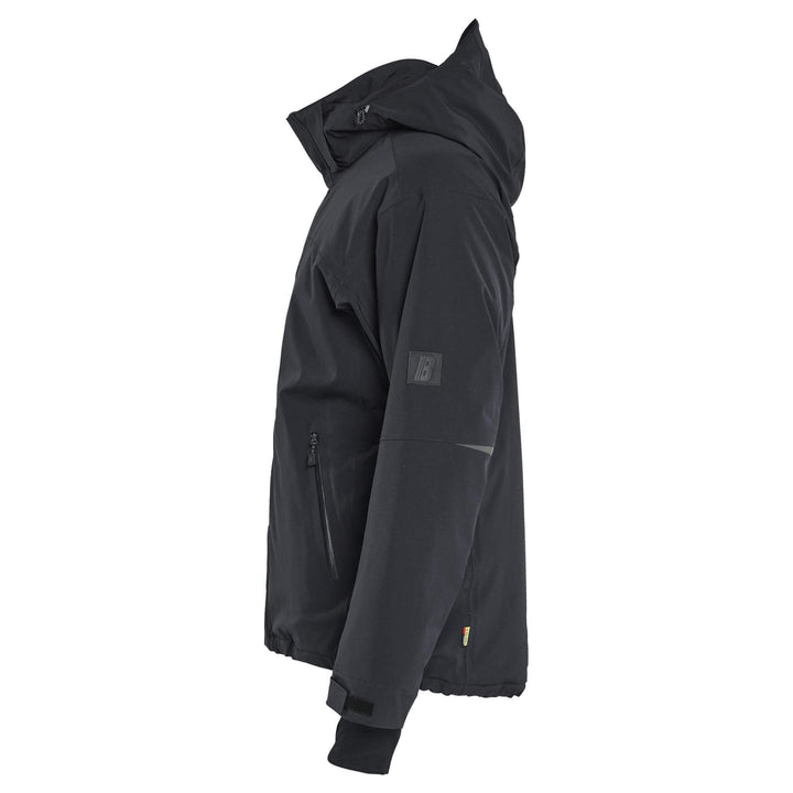 Blaklader 49911917 STRIKER Stretch Waterproof Winter Jacket Black Left #colour_black